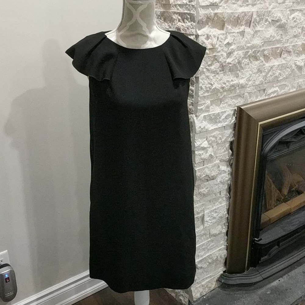 Banana Republic black sleeveless dress w/ …